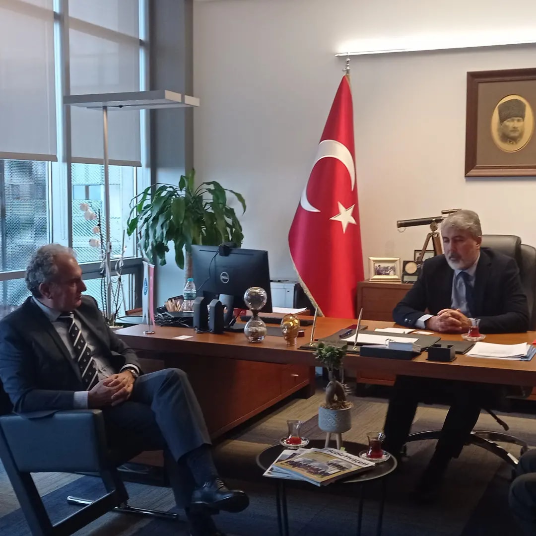 TMMOB GEMİMO&#039;dan Piri Reis Üniversitesi Rektörü Prof.Dr.Nafiz Arıca&#039;ya ziyaret
