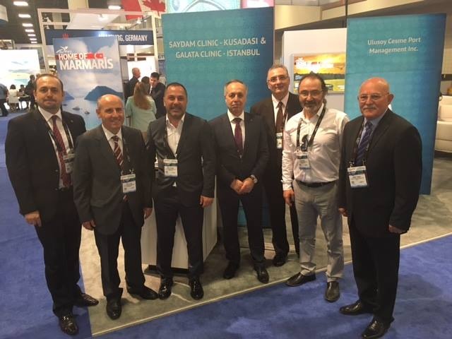 Türk Heyeti ABD'de Kruvaziyer Fuarındaydı