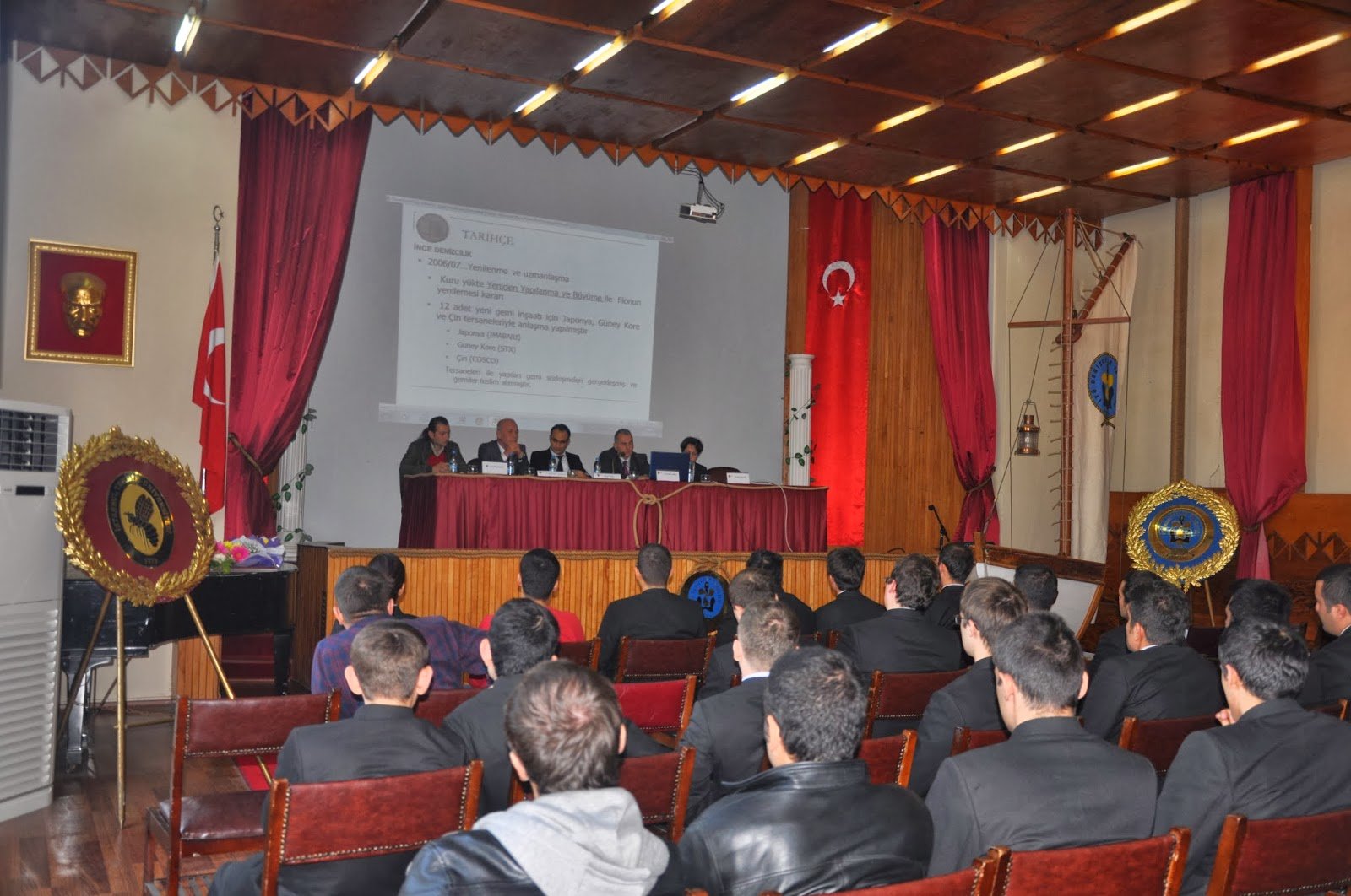 ITU DF KARIYER GUNLERI KONUGU INCE DENIZCILIK