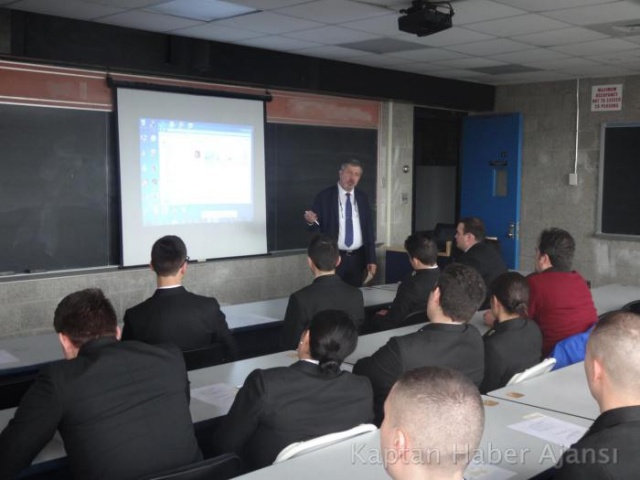 Bülend Temur'dan Suny maritime College ziyareti
