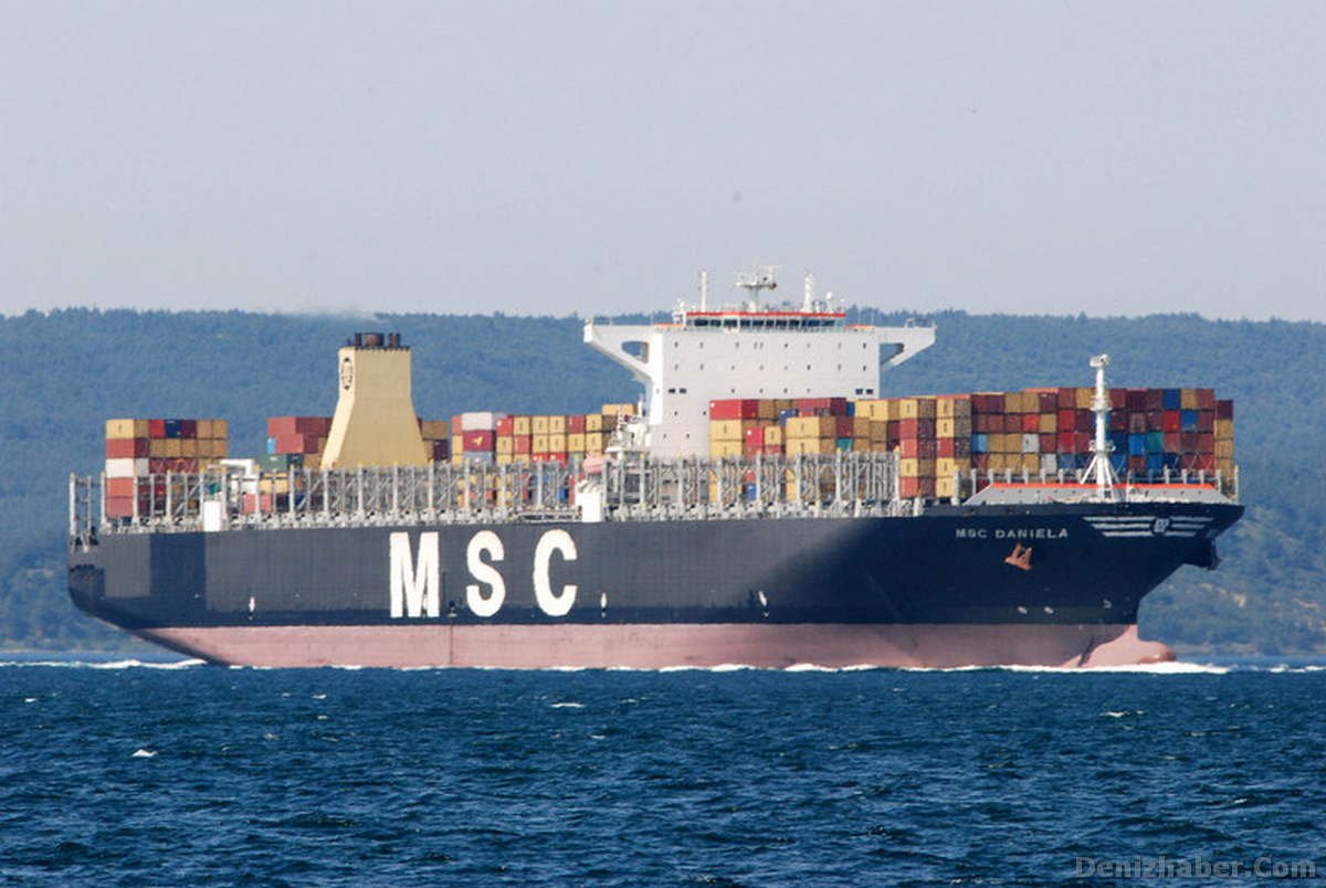 MSC DANIELA CANAKKALE GECISI