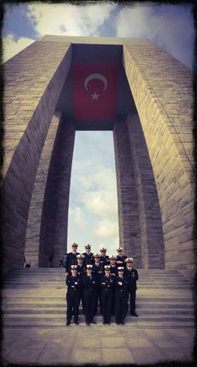 ITU DENIZCILIK FAKULTESI CANAKKALE ZAFERI ANMA SEFERI