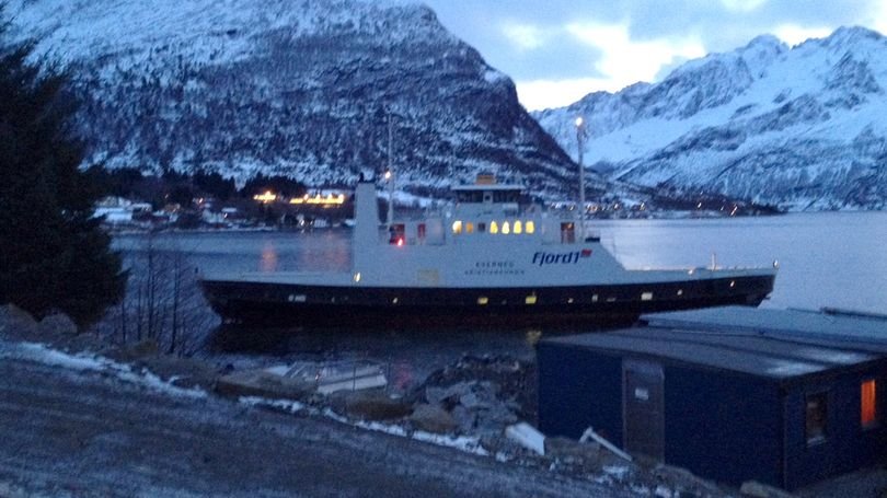 KVERNES WENT AGROUND