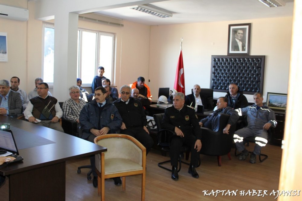 HOPAPORTTTA YILIN SON EGITIMI