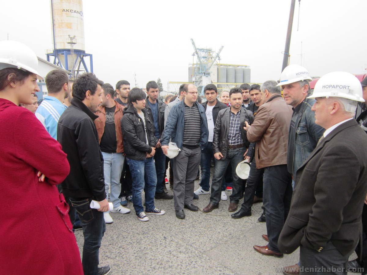 MYO OGRENCILERI HOPAPORTU GEZDI