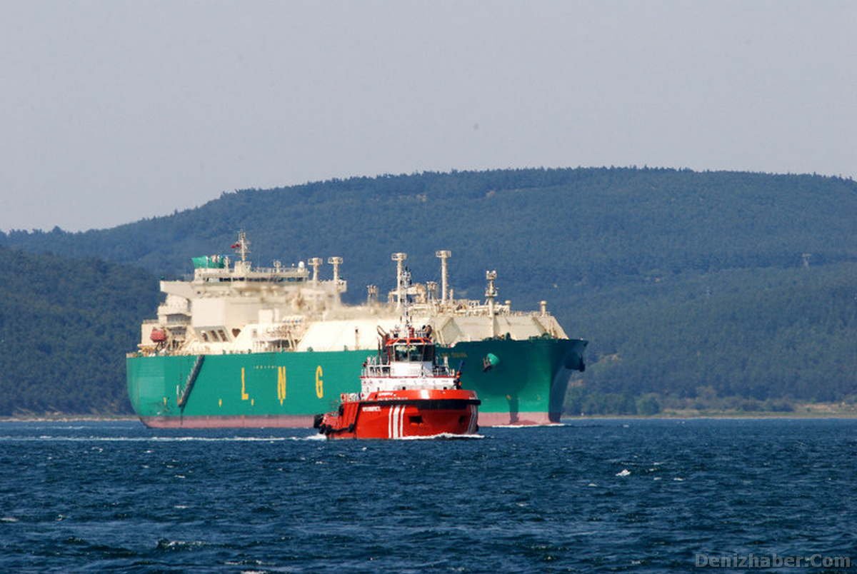 LNG OGUN CANAKKALE GECISINDE