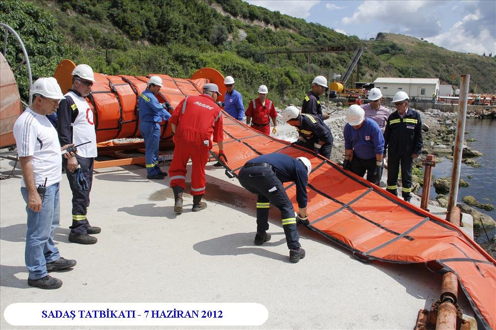 DENIZ KIRLILIGIME ACIL MUDAHELE TATBIKATI