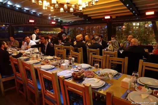 Kaptan Haber Orkestrası bir yemekte buluştu