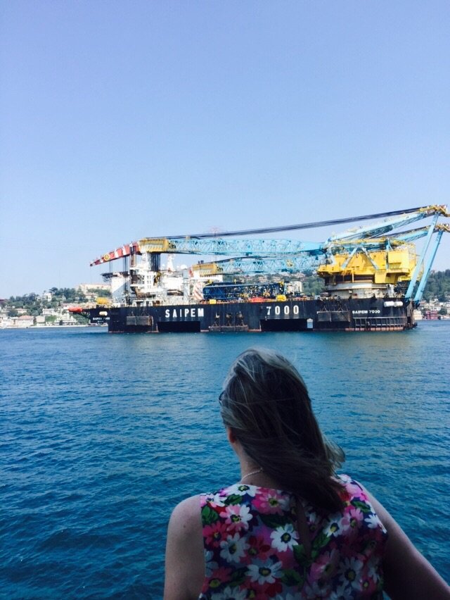 SAIPEM 7000 BOGAZ GECISINDE