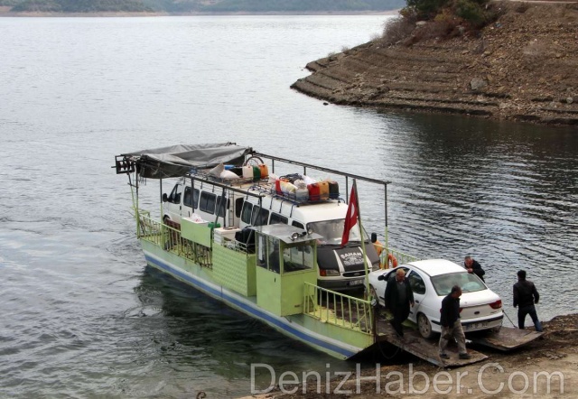 Altınkaya Baraj Gölünde Tehlikeli Yolculuk!