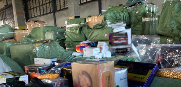 Ambarlı Limanına Kaçak Sigara Baskını