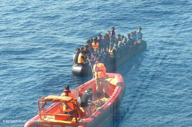 Ege Denizi'nde 106 kaçak yakalandı