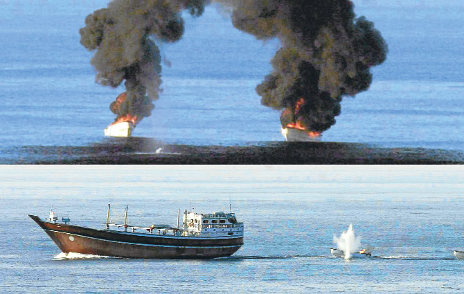 Korsanlar tanker kacıracakken teknelerinden oldu