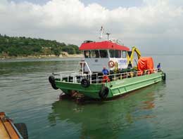 Darıca Belediyesi denize el attı