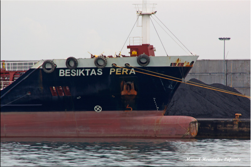 Beşiktaş Pera Valencia'da rıhtıma çarptı