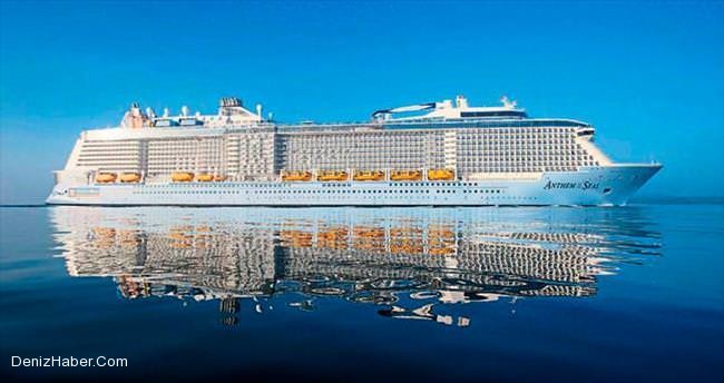 Geçen yıl 90 bin Türk, cruise gemileriyle seyahat etmiş