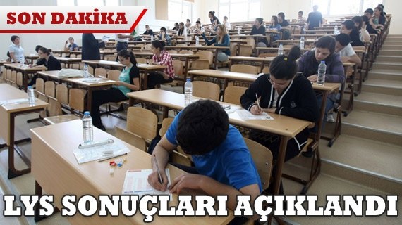 2012 LYS (ÖSYS)  yerleştirme sonuçları açıklandı