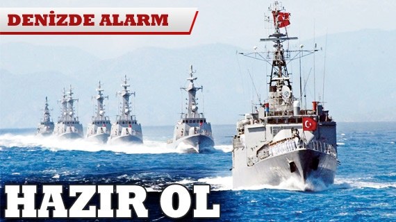 Denizde de "Yüksek Hazırlık"...