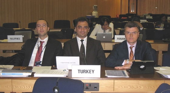 Türkiye, Başkan Yardımcılığı'na Seçildi