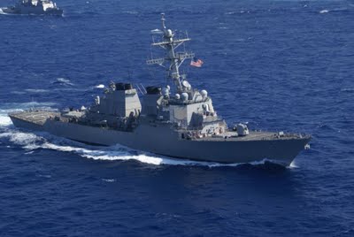 ABD Donanmasına Ait Savaş Gemisi Bodrum'da