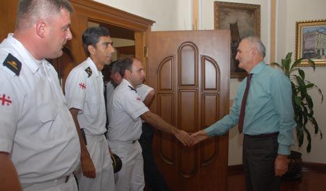 Gürcistan sınır güvenlik heyeti Samsun'da