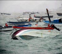 Sel ve fırtına Güney Ege ve Akdeniz'i vurdu