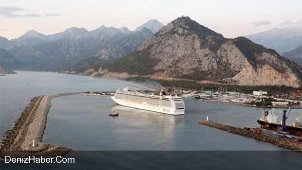 Antalya'ya Kruvaziyer İle 134 Bin Turist