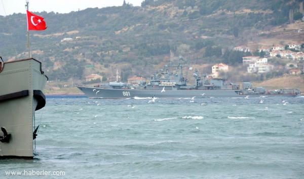Rus Savaş Gemisi Akdeniz'e İndi