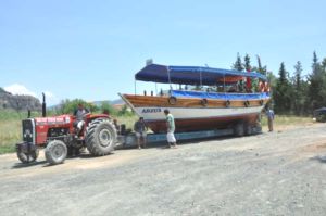 Teknelere Caretta Carettalar İçin Özel Düzenek
