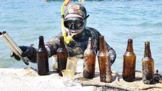 Bodrum-Gümüşlük’te Deniz Dibi Temizliği