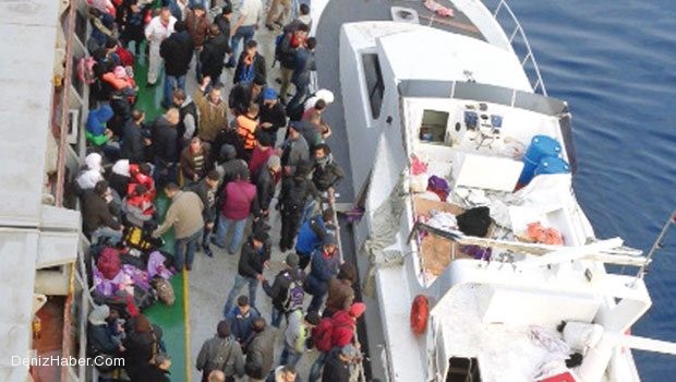İnsan Kaçakçılarının Kullandığı Lüks Bir Yat Ele Geçirildi