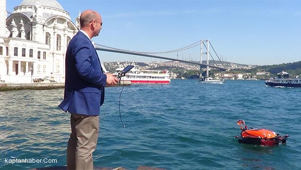 İnsansız Deniz Aracı Çöpleri Topluyor