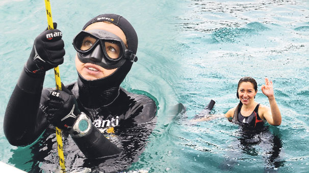 İnci Kefali için Van Gölü'ne Dalacak