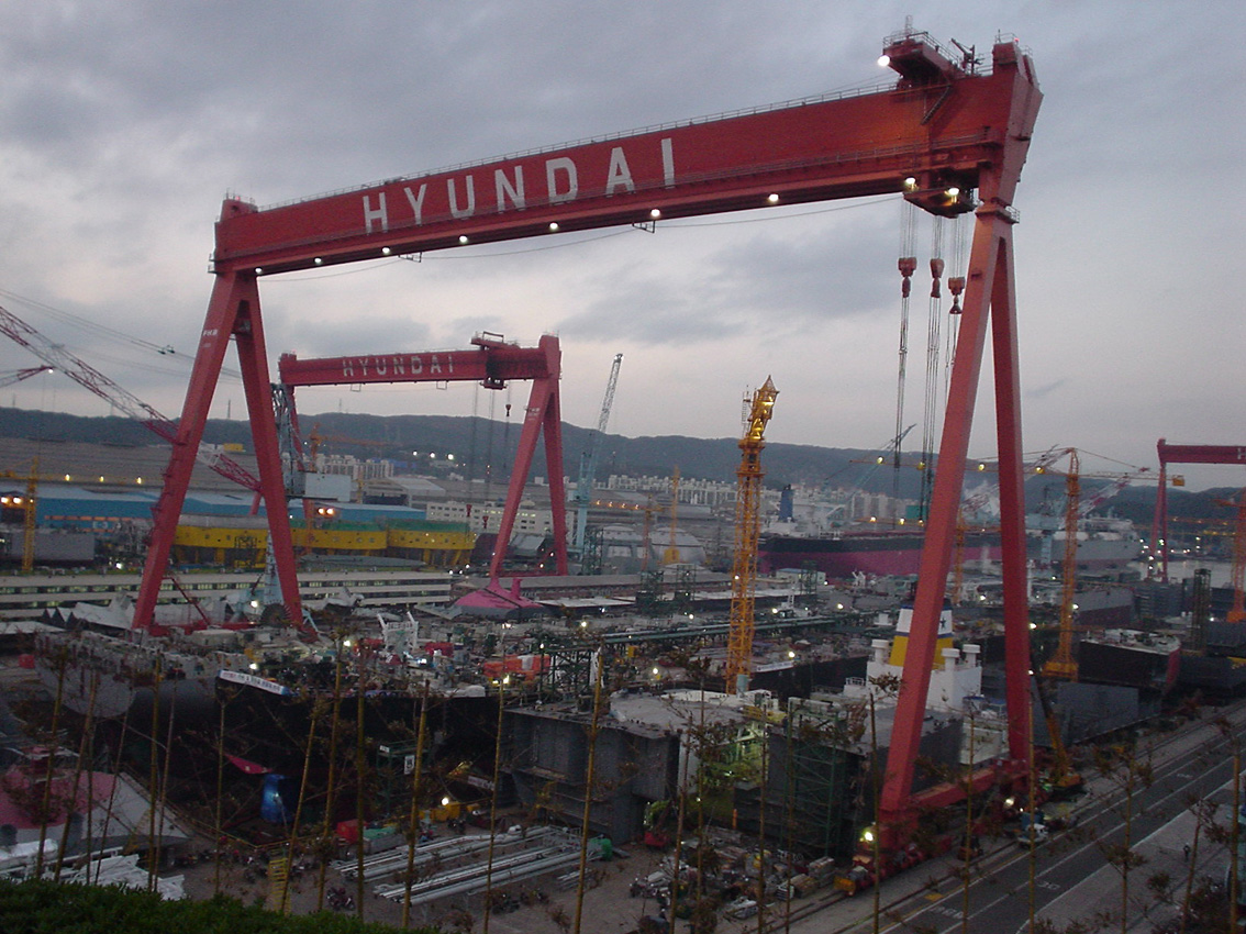 Güney Kore, Gemi siparişlerinde Çin’i geçti