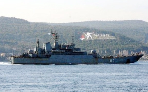 Rusya'dan Suriye'ye 'savaş gemi'li destek