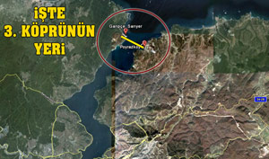 İşte 3. Köprü Güzergahı