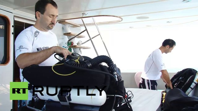 Kırım açıklarında Alman savaş gemisi bulundu