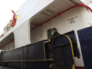 Fidan adlı Türk gemisi kurtarıldı