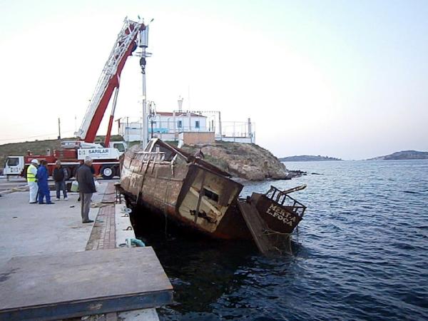 Kredi Batığı Tekne Kaldırıldı