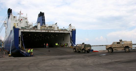 Trabzon 'Mavi Saha' dan ilk sevkiyat
