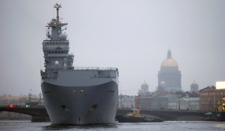 Rusya Mistral helikopter gemisi inşa etmeyecek