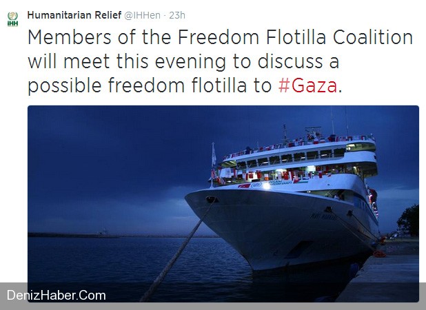 "Gazze'ye ikinci Mavi Marmara gidecek" iddiası