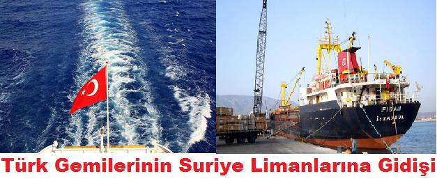 Suriye Limanlarına gidecekler dikkat!