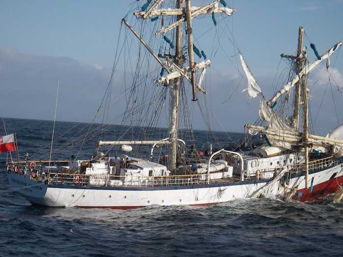 Polonyalı Gençler Denizde Mahsur Kaldı