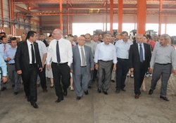 Binali Yıldırım ALOSBİ&#039;yi ziyaret etti