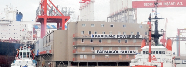 Karadeniz Holding&#039;den  5 yüzer santral daha