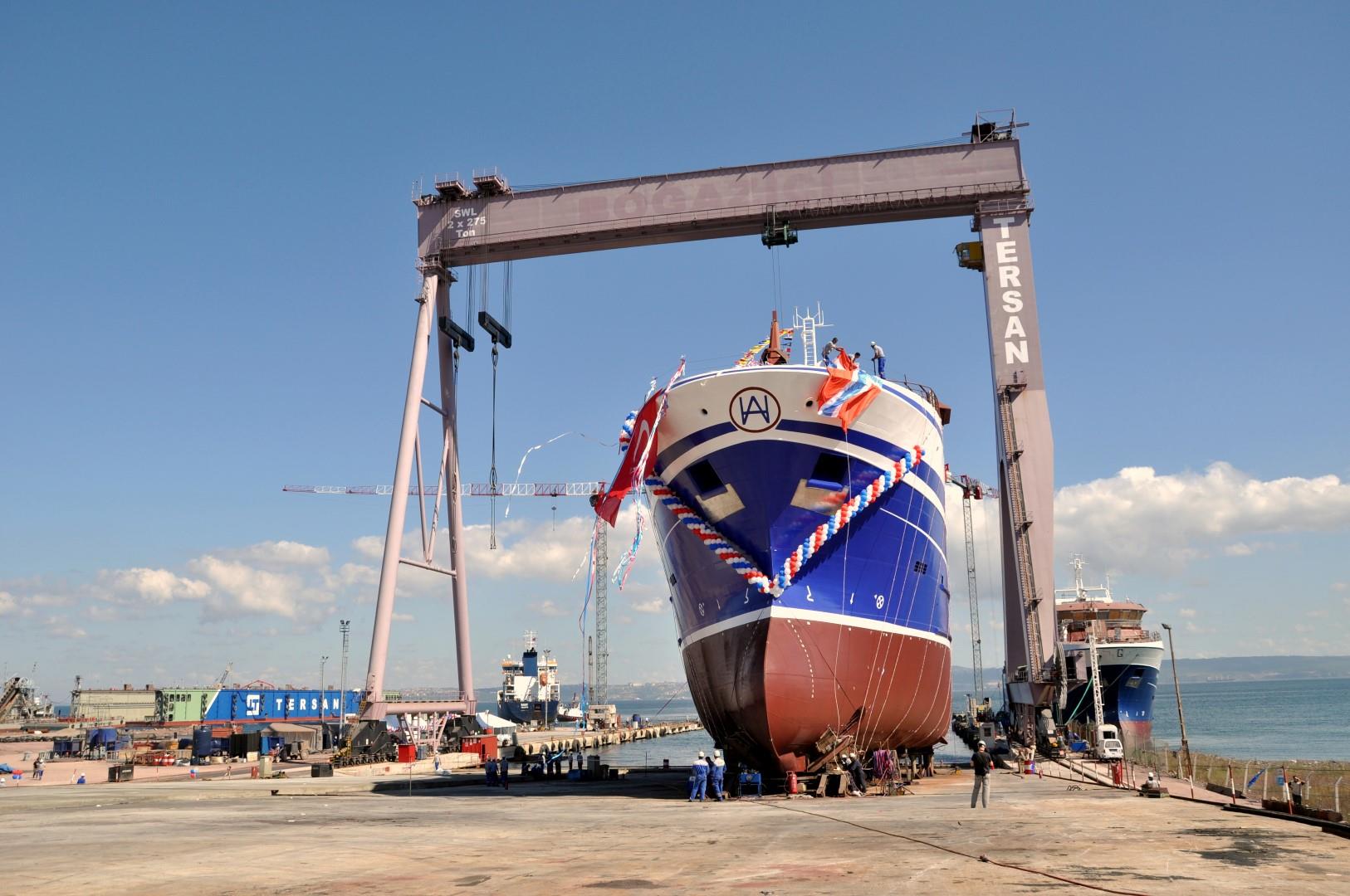 Tersan Tersanesi, Balıkçı Gemisini Teslim etti