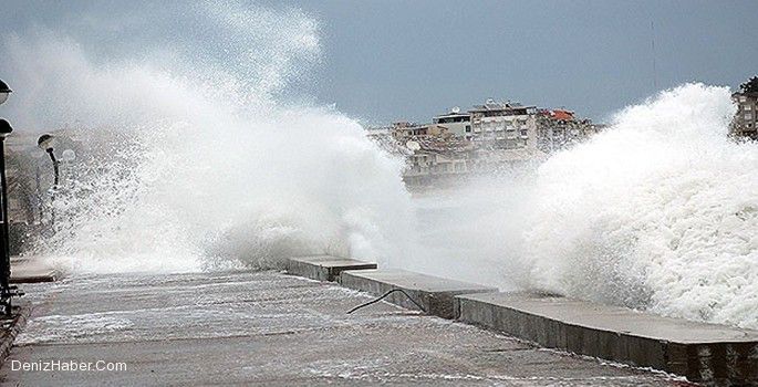 Meteoroloji Akdeniz&#039;de fırtına beklendiğini bildirdi