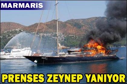 Prenses Zeynep Marmaris&#039;te Yanıyor!