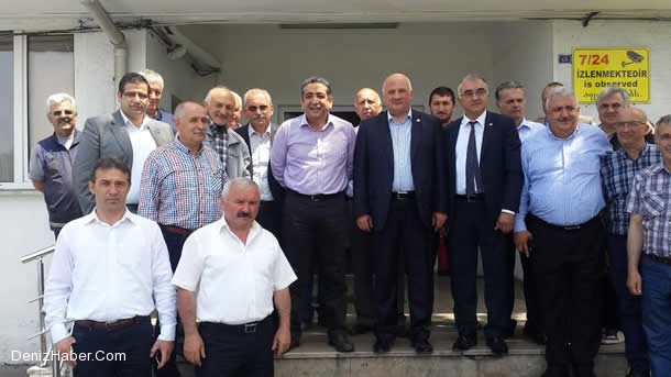 CHP Artvin Milletvekili Uğur Bayraktutan Hopa Limanını ziyaret etti